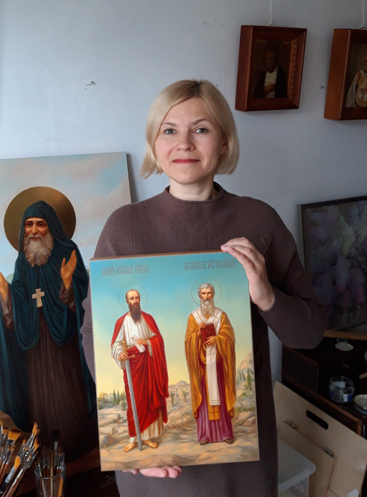 заказать икону у иконописца в СПб Сергеева Марианна