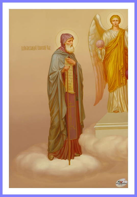 Купить икону Божией Матери в живописном стиле у иконописца через интернет.