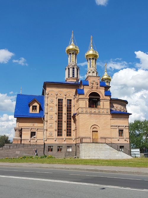 Иконописец Сергеева Марианна написала Казанский образ Божией Матери для храма Рождества Пресвятой Богородицы в Рыбацком.